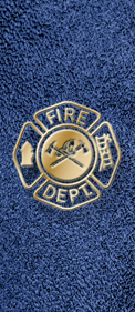 Fire Department Shimmer Blue